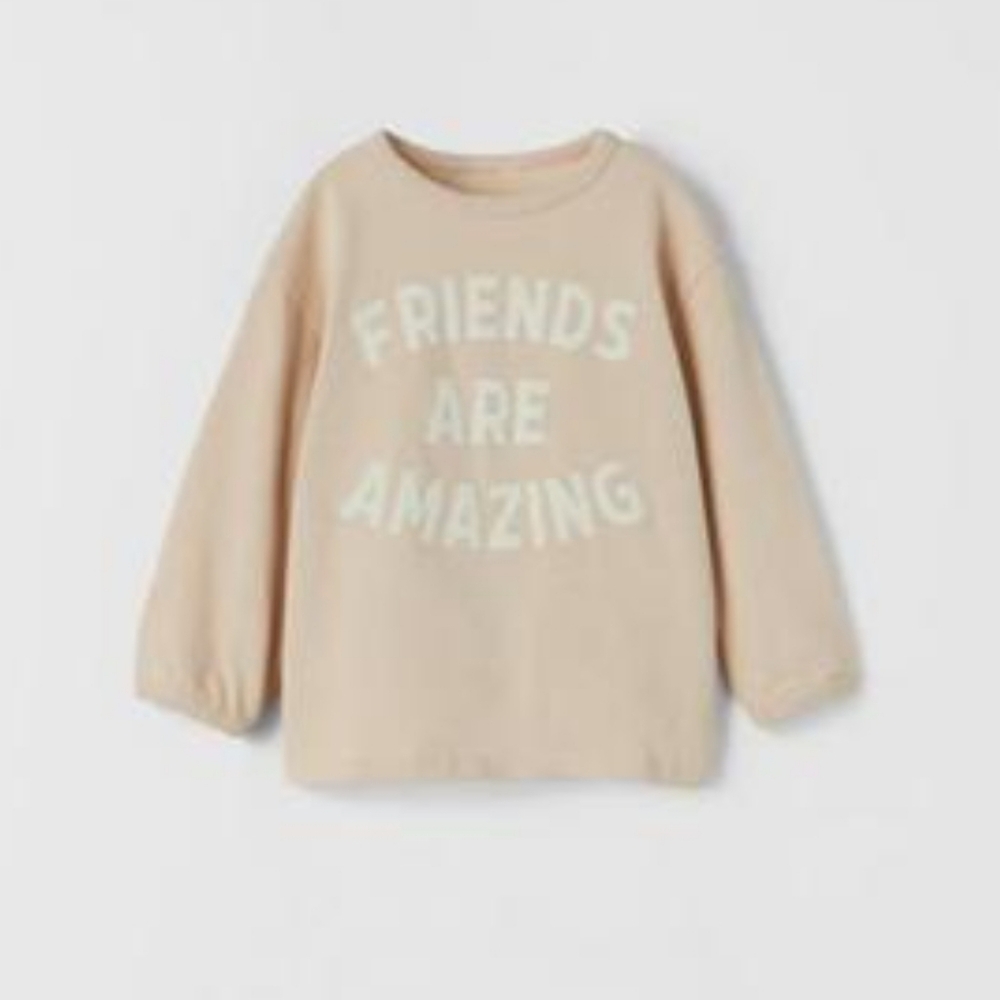 2/$20 ✨Zara "Friends" Long Sleeve